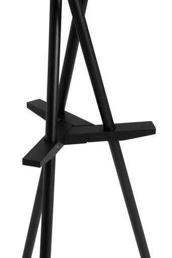Rostok Matt Black Coat Stand