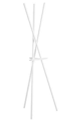 Rostok Matt White Coat Stand