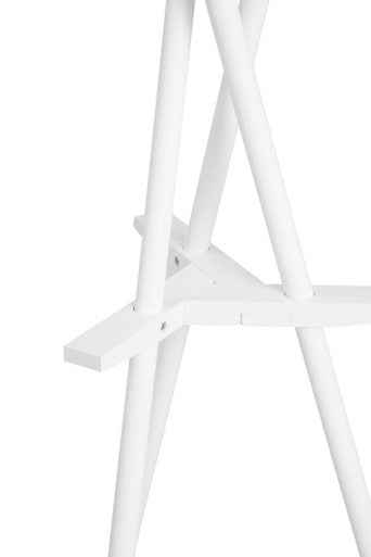 Rostok Matt White Coat Stand