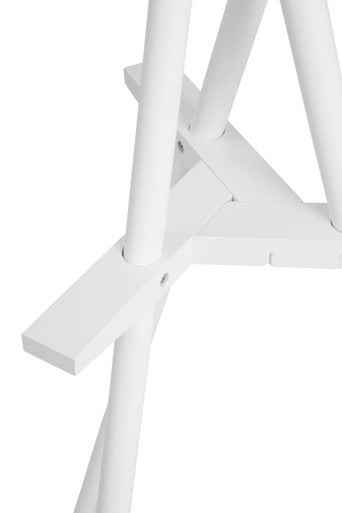Rostok Matt White Coat Stand
