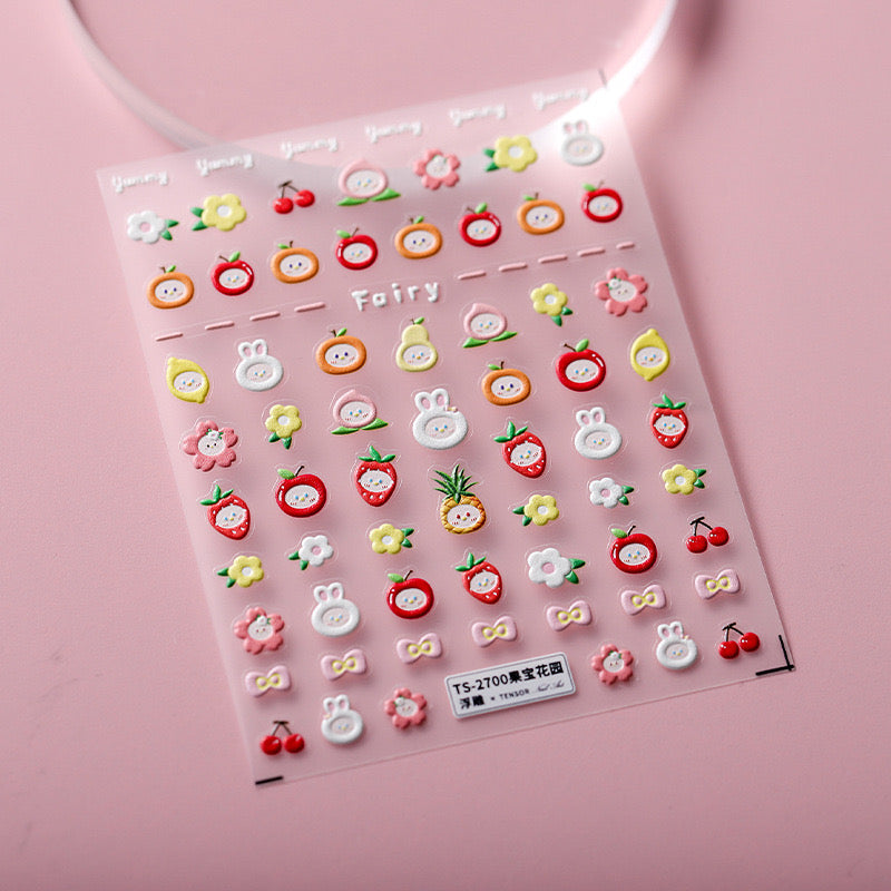 Hello Claws | Fruit Garden Nail Deco Sticker