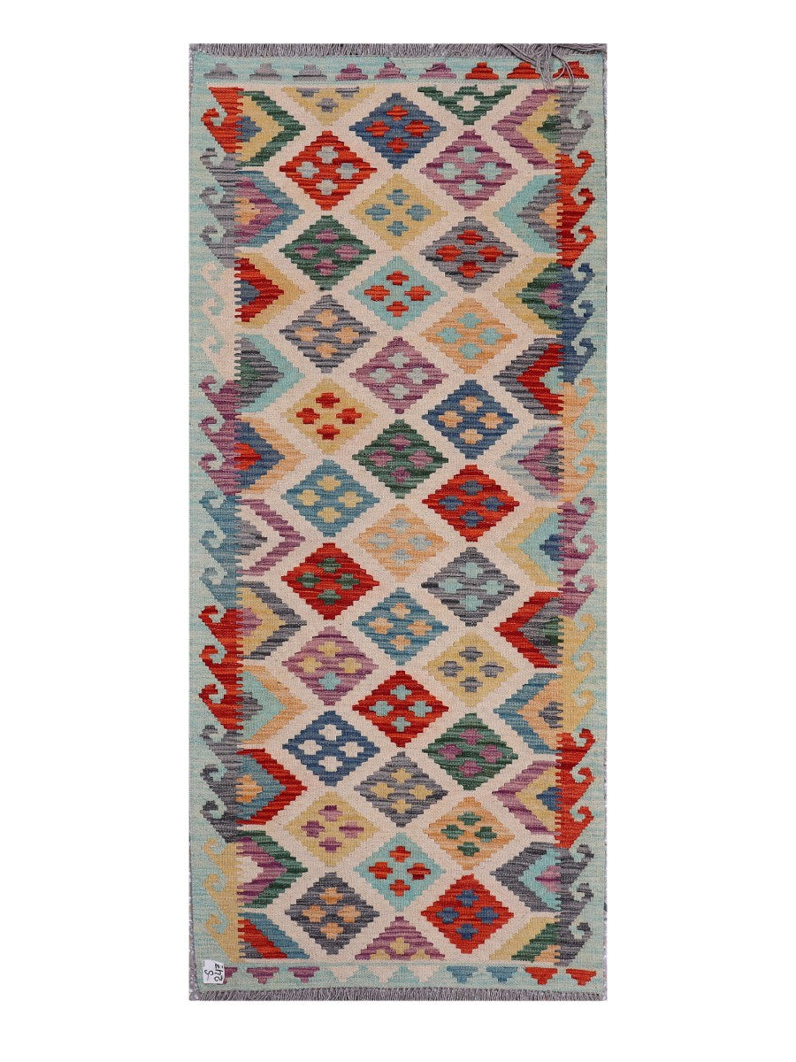 Maimana Kilim - 192 x 84 cm