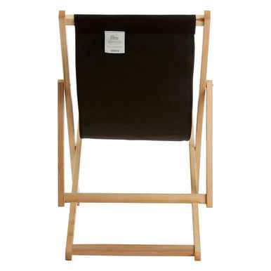 Beauport Black Deck Chair
