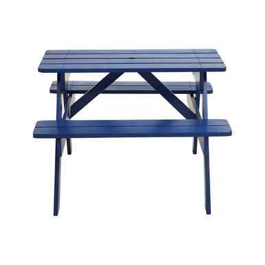 Brighton Blue Kids Picnic Bench
