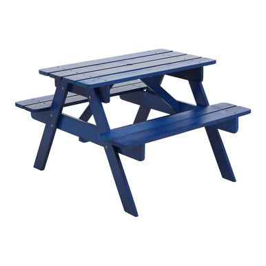 Brighton Blue Kids Picnic Bench