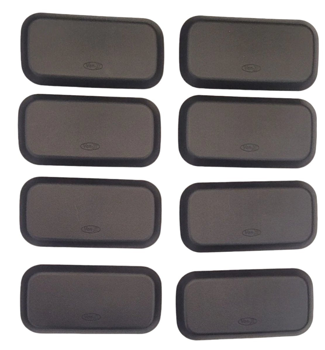For VW T6 Transporter Kombi Rear Seat Base Caps – Set of 8 Covers | Van-X