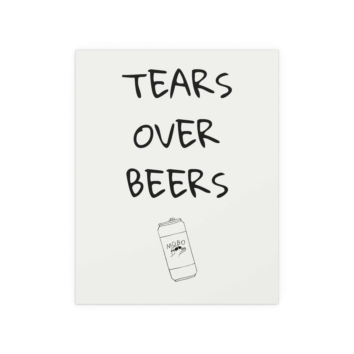Modern Baseball - Tears Over Beers Print