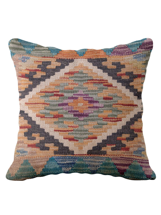 Afghan Kilim Cushion Cover - 45 x 45 cm