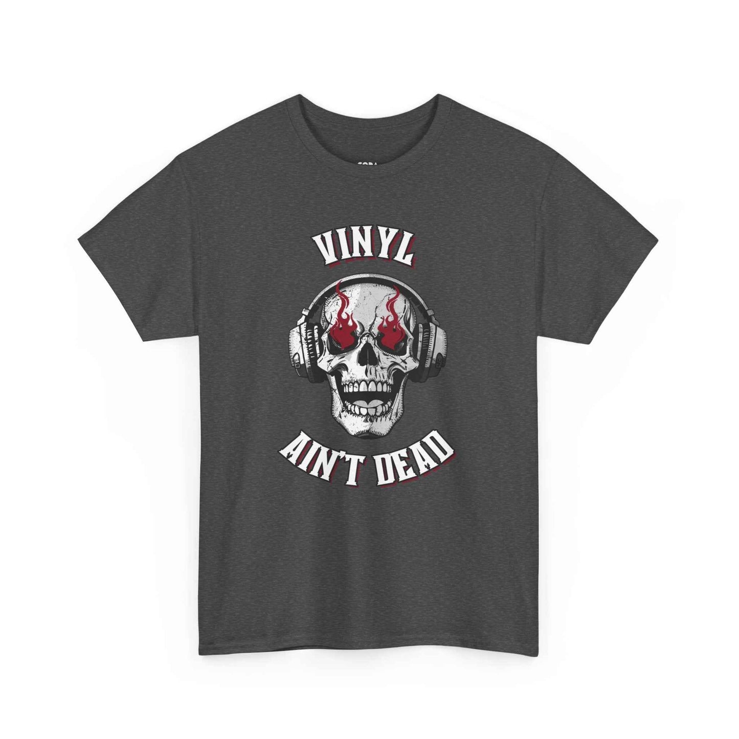 'Vinyl Ain't Dead' Skull Men's T-Shirt
