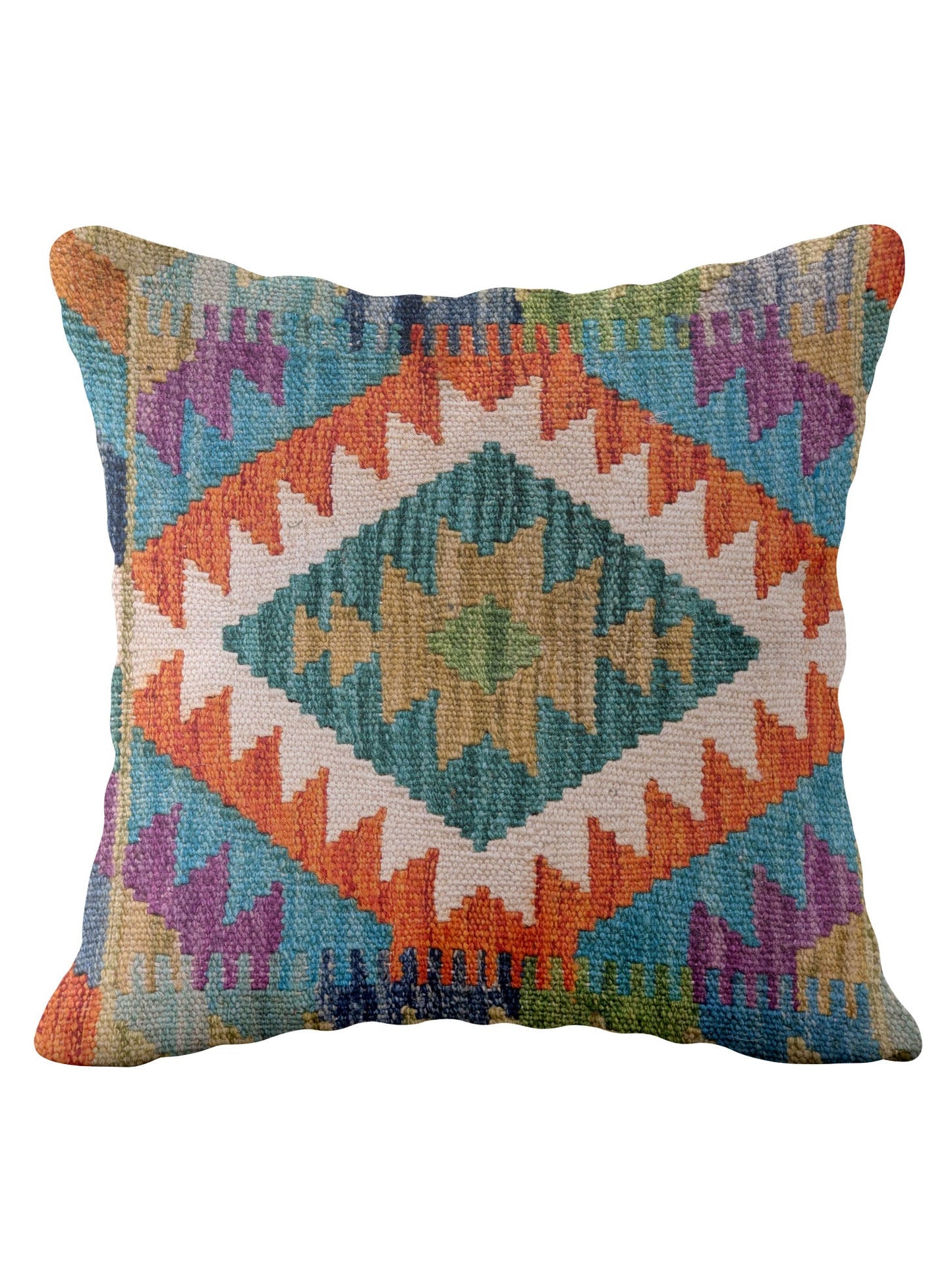 Afghan Kilim Cushion Cover - 45 x 45 cm