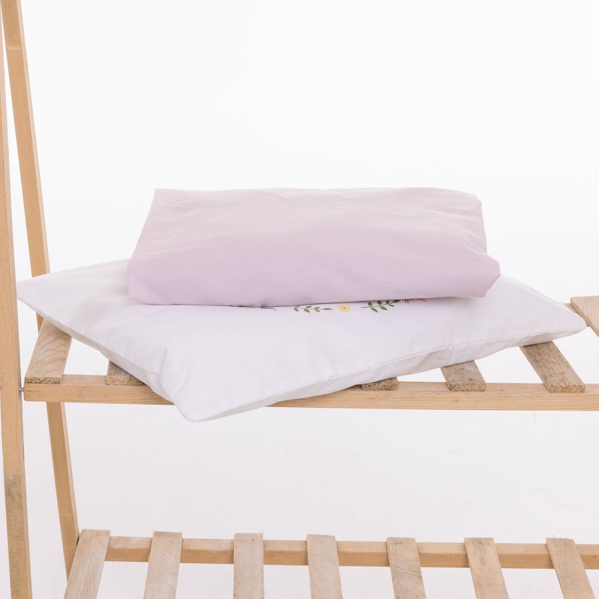 Little Dreams Little Bird Print Cot Sheet Set (70 x 120 cm)