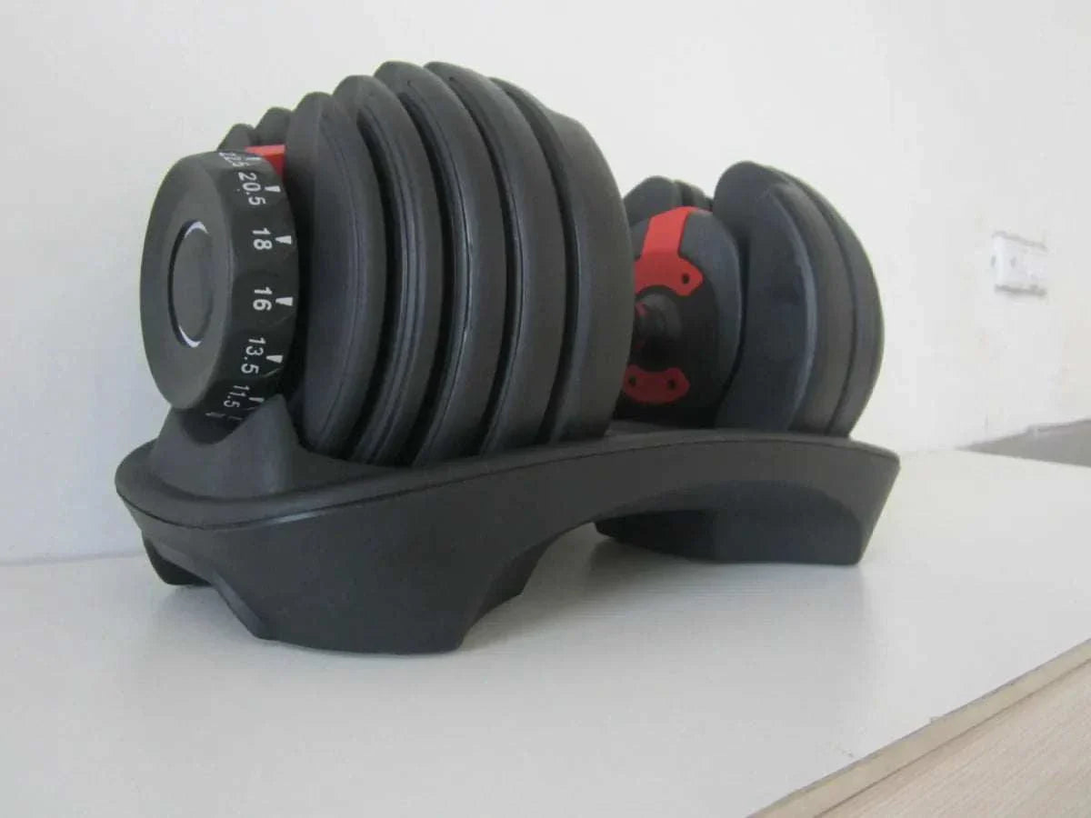 24KG Adjustable Dumbbell Gym Weight Lifting  Dumbbell Home Fitness Equipment