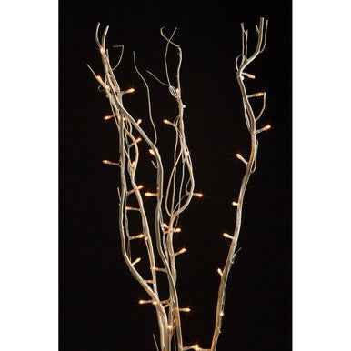 Ventana 80 Interwoven Lights White Twigs
