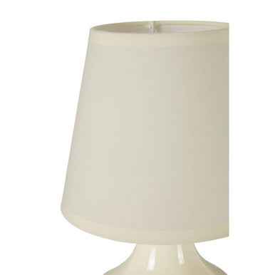 Globo Set Of Two Cream Ceramic Table Lamps