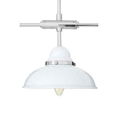 Jasper White And Chrome 3 Light Pendant Light