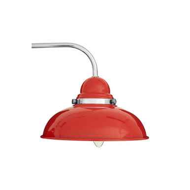 Jasper Red And Chrome 3 Light Pendant Light