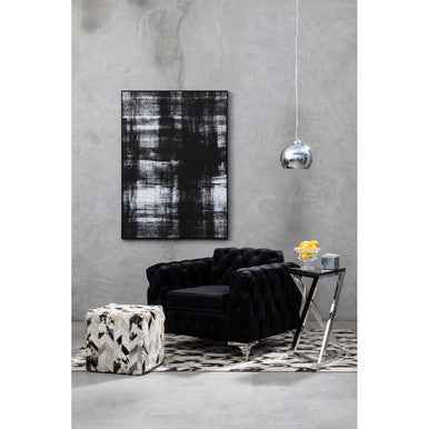 Osborn Chrome And White Inside Pendant Light