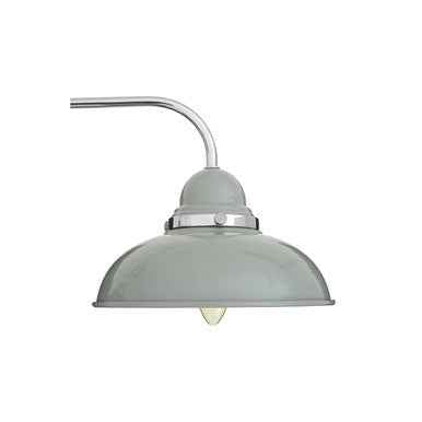 Jasper 3 Shades Light Grey And Chrome Pendant Light
