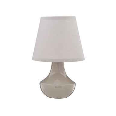 Globo Grey Ceramic Table Lamps - Set of 2
