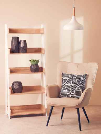 Stockholm White Curved Pendant Light