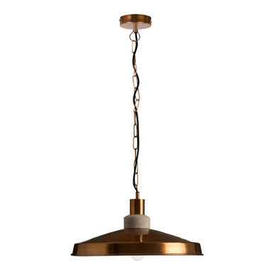 Stockholm Copper Finish and Aluminium Pendant Light