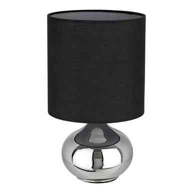 Niko Black Fabric Shade Table Lamp