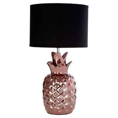 Tiziano Pineapple Copper Ceramic Lamp