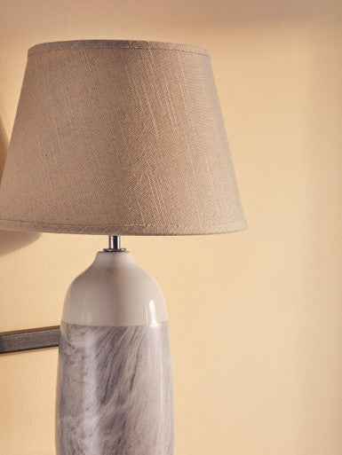 Welma White Ceramic Table Lamp