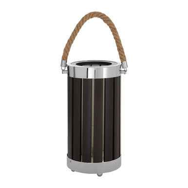 Brooke Black Wood And Metal Table Lamp