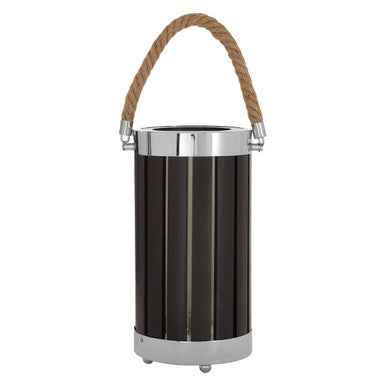 Brooke Black Wood And Metal Table Lamp