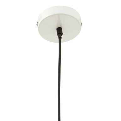 Brant White Metal Pendant Light