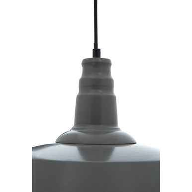 Brant Grey Metal Pendant Light