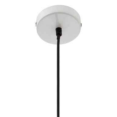 Brook White Metal Pendant Light