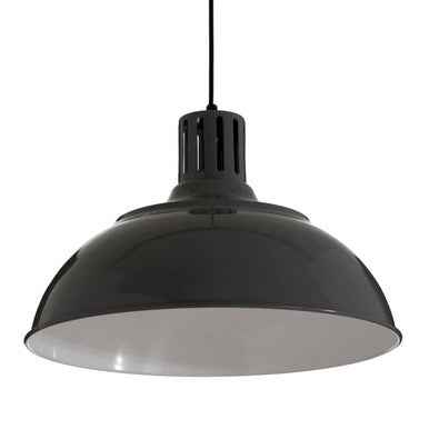 Brook Grey Metal Pendant Light
