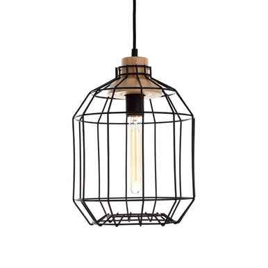 Beacan Black Metal Wire Pendant Light