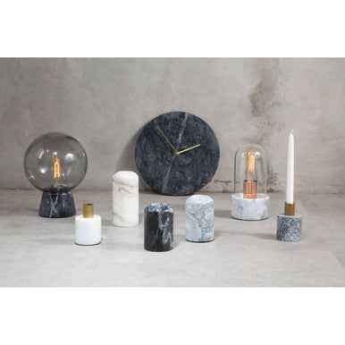 Lamonte Bell Lamp with Grey Marble Base