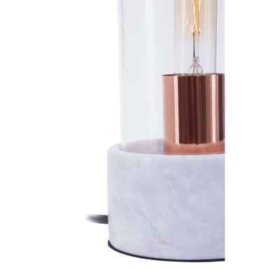 Lamonte Bell Lamp with Grey Marble Base