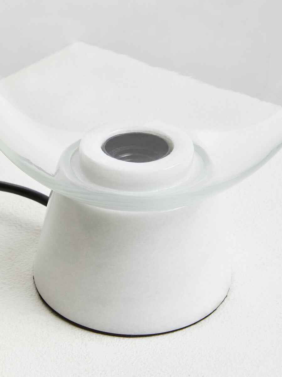 Lamonte Globe Lamp with White Marble Base