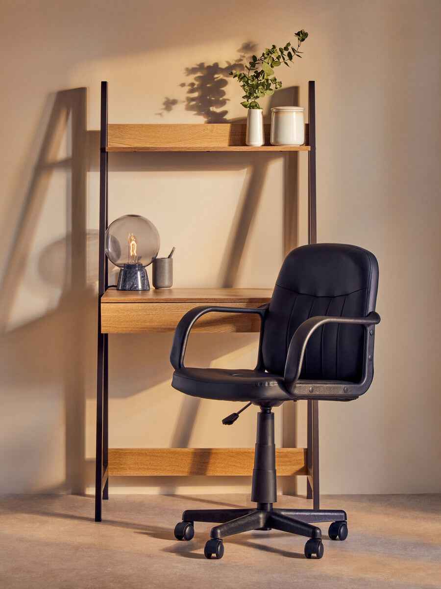 Lamonte Globe Lamp with Black Marble Base