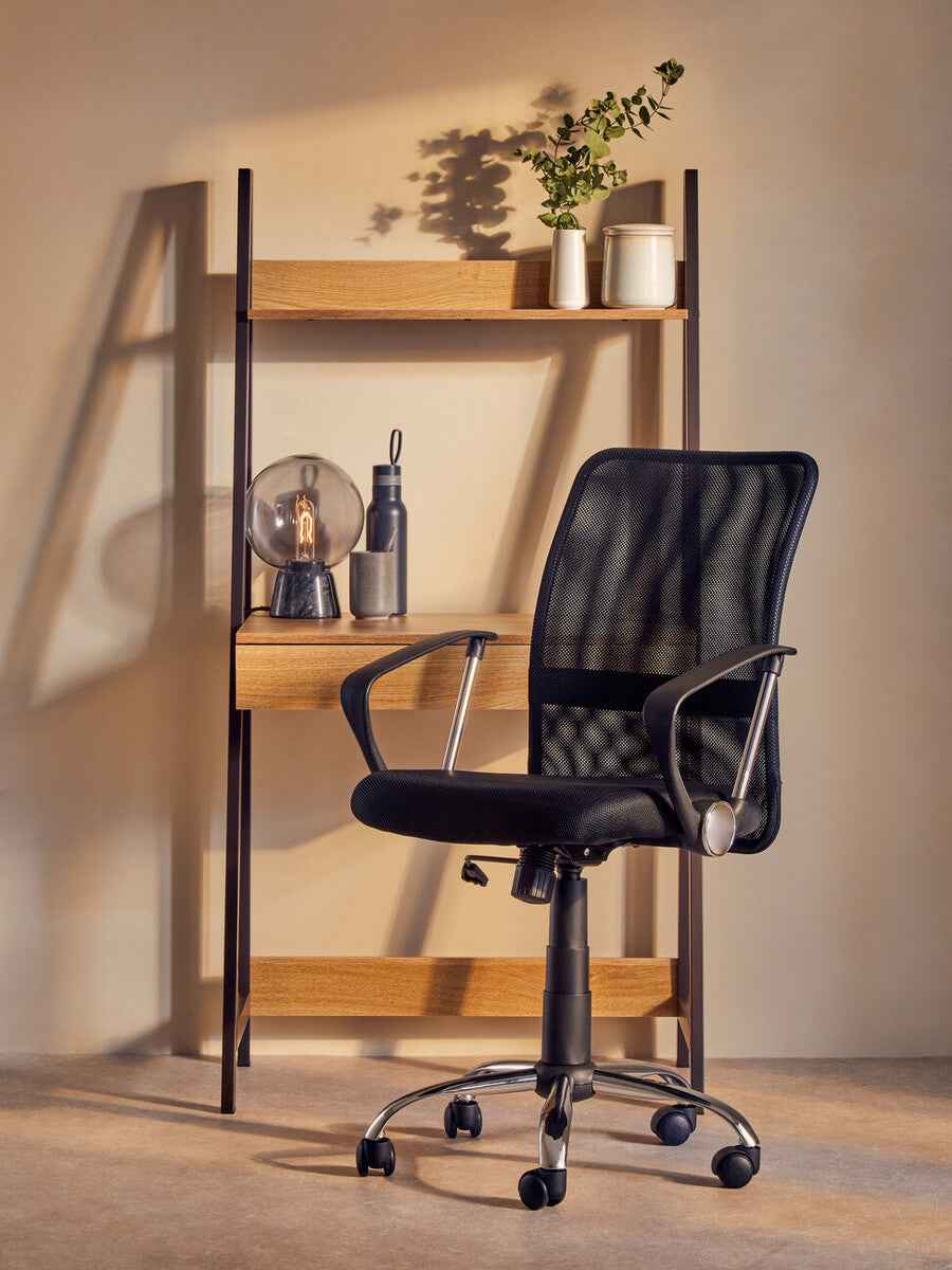 Lamonte Globe Lamp with Black Marble Base