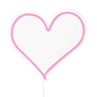 Neon Heart Design LED Box Light