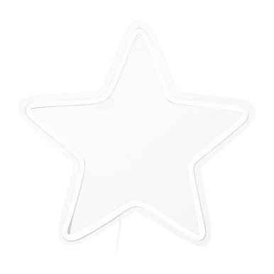 Neon Star White Light