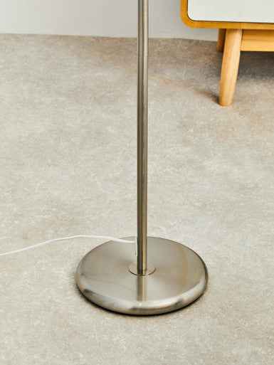 Forma Grey Waffle Effect Shade Floor Lamp