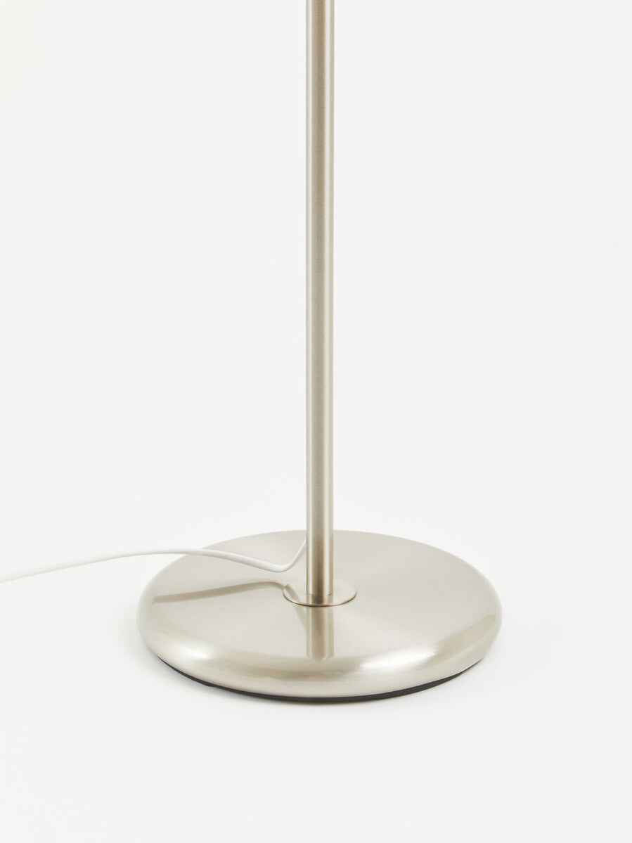 Forma Black Waffle Effect Shade Floor Lamp