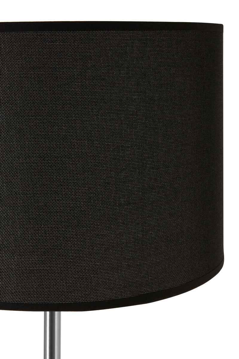 Forma Black Waffle Effect Shade Floor Lamp