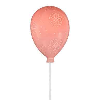 Ola Kids Pink Balloon Ceramic Wall Night Light