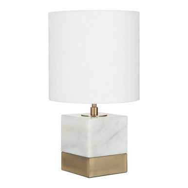 Sorado White Marble Accent Lamp