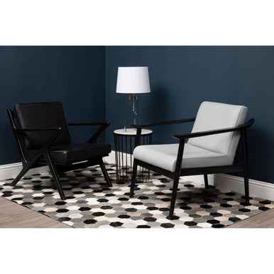 Halia Nickel Finish Table Lamp