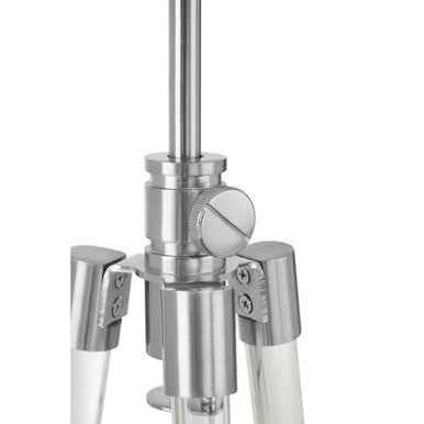 Halia Nickel Finish Table Lamp