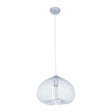 Lavis 1 Bulb Silver Finish Pendant Light